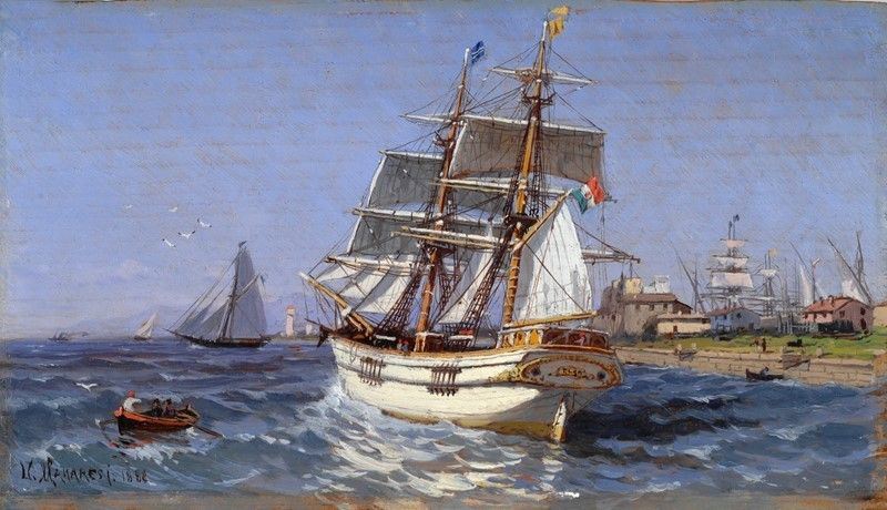 Ugo Manaresi - Brigantino Bianco
