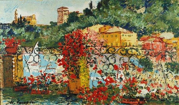 Michele Cascella - Portofino  