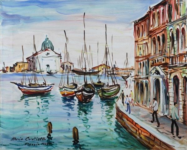 Mario Cortiello : Venezia  - Auction AUTORI DEL XIX E XX SEC - Galleria Pananti Casa d'Aste