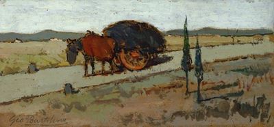 Cavallo con Carro a Campolecciano