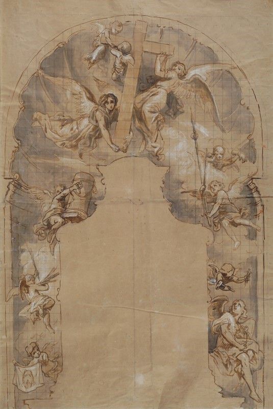 Luigi Morgari - Studio per affresco