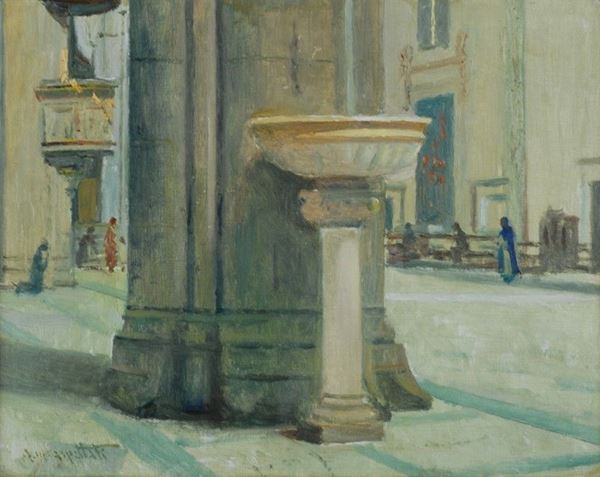 Antonio Maria Aspettati - Interno di chiesa