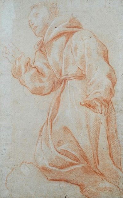 San Francesco (fronte); Orante (retro)