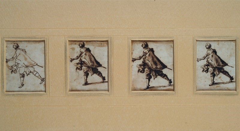 Jaques Callot - Quattro Studi di Figura