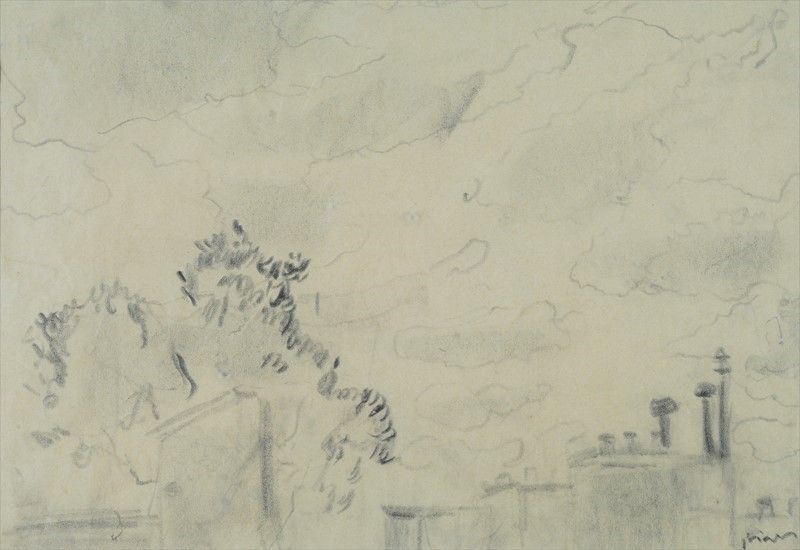 Filippo De Pisis - Tetti