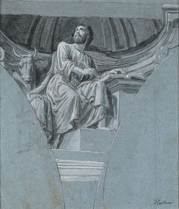 Anonimo, XIX sec. - San Luca Evangelista