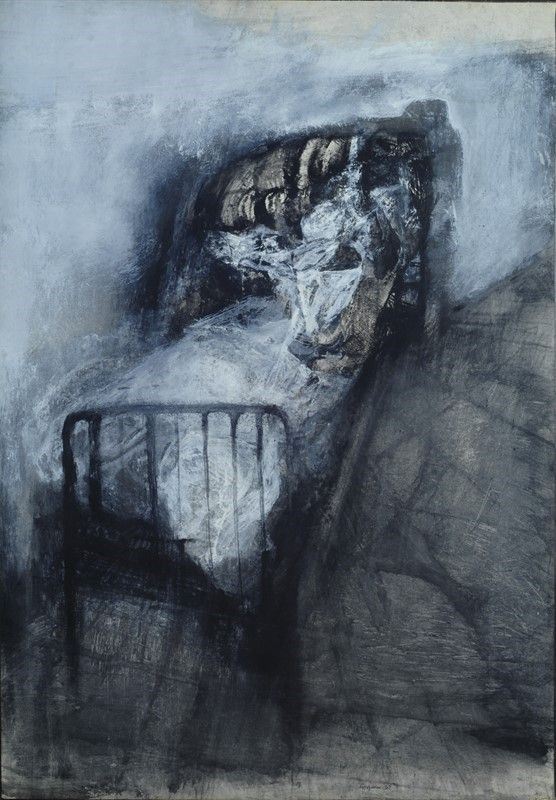 Renzo Vespignani - Interno con letto