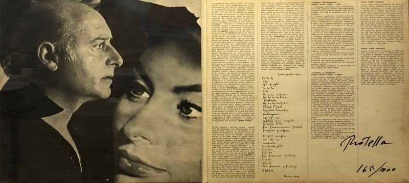 Mimmo Rotella - Poemi Fonetici 1949-75