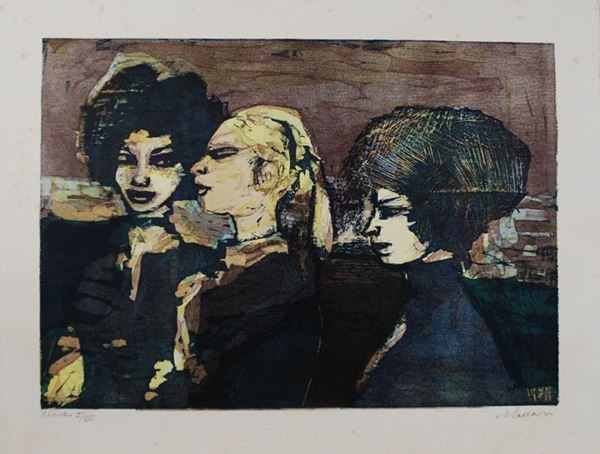 Mino Maccari - Figure femminili