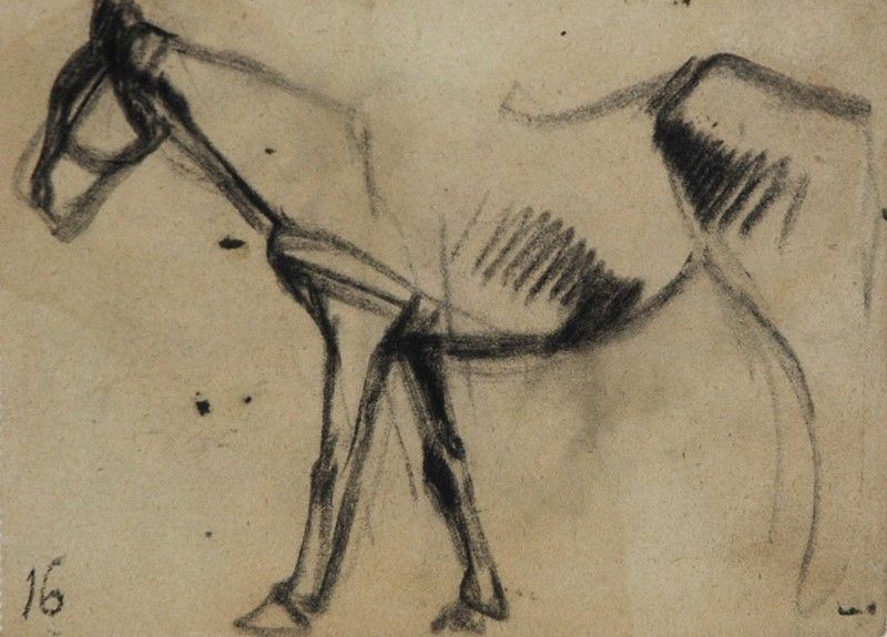 Arturo Checchi - Studio per Cavallo