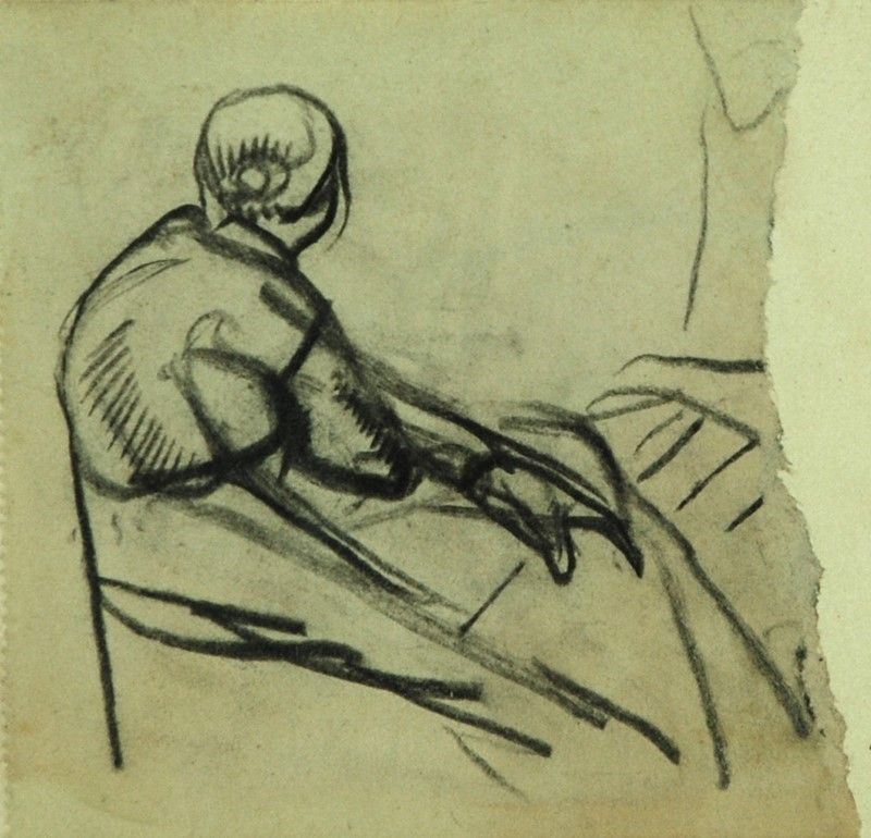 Arturo Checchi - Donna Seduta