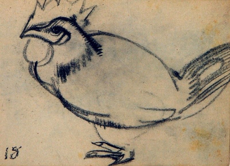 Libro Contenente 27 Disegni Arturo Checchi - "vita di Paese"