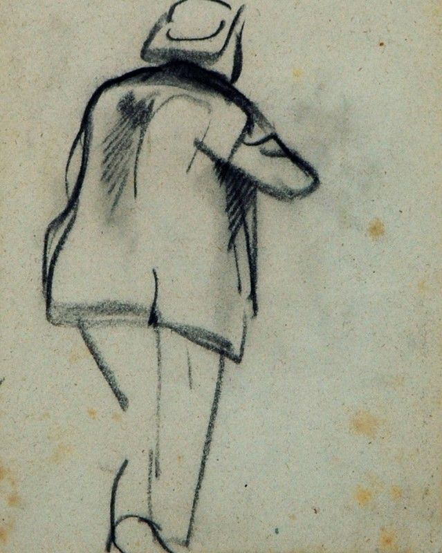 Libro Contenente 27 Disegni Arturo Checchi - "vita di Paese"