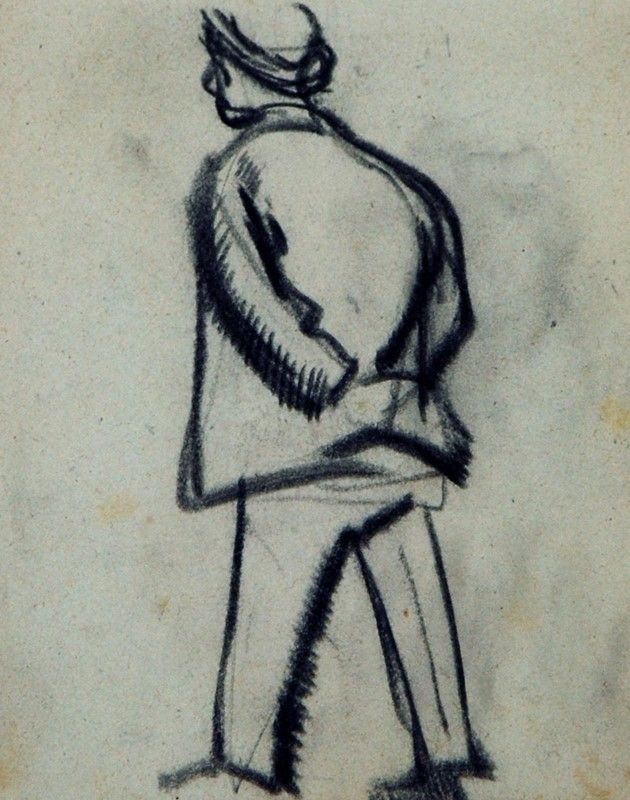 Libro Contenente 27 Disegni Arturo Checchi - "vita di Paese"