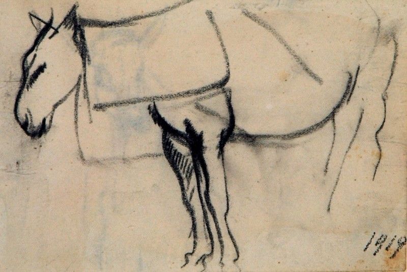 Libro Contenente 27 Disegni Arturo Checchi - "vita di Paese"