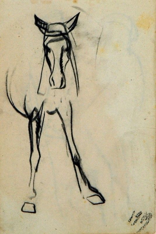 Libro Contenente 27 Disegni Arturo Checchi - "vita di Paese"