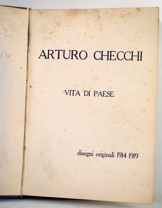 Arturo Checchi - "vita di Paese"