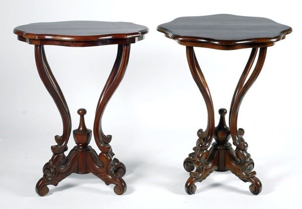 Due tavolini  - Asta House sale - Da un'importante collezione napoletana - Galleria Pananti Casa d'Aste