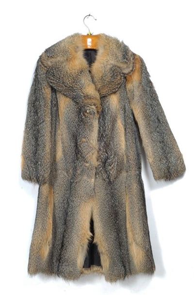 Pelliccia di Volpe Grey Fox