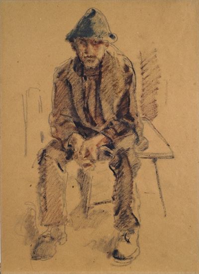 Uomo Seduto