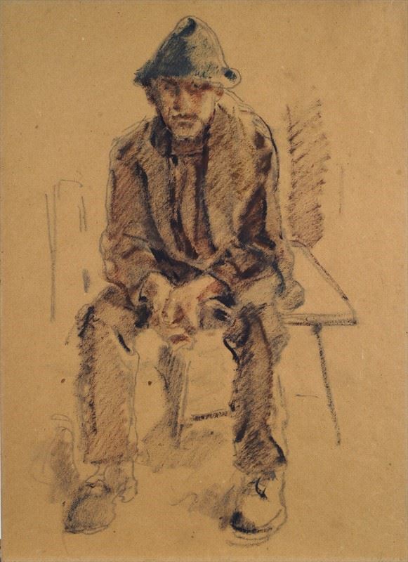 Giovanni Forghieri - Seated man