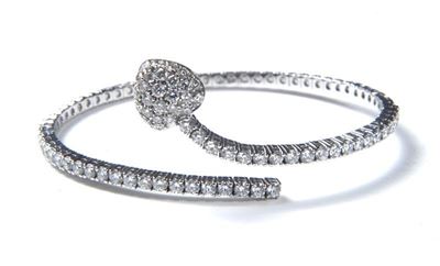 Bracciale Tennis Torchon Rigido