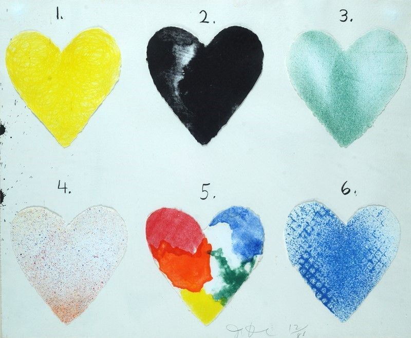 Jim Dine - Dutch Hearts