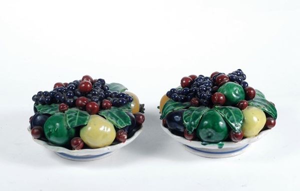 Coppia di centrotavola  - Auction FURNISHINGS AND OBJECTS - Galleria Pananti Casa d'Aste