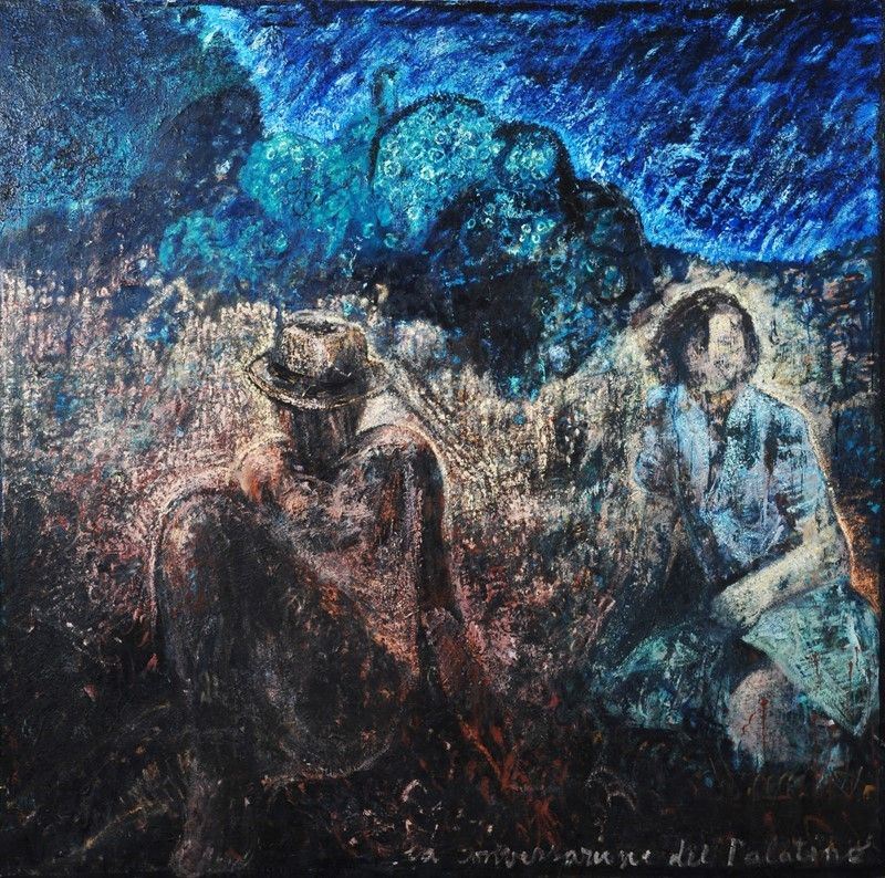 Ruggero Savinio - La Conversazione del Palatino