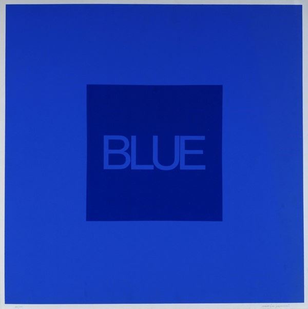 Maurizio Nannucci - Blue