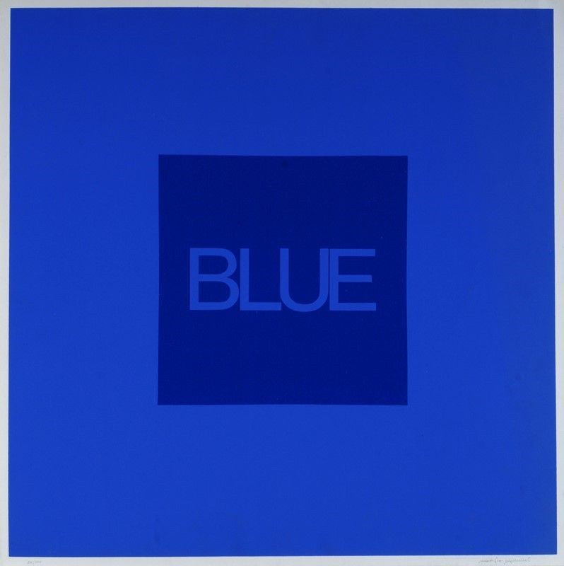 Maurizio Nannucci - Blue