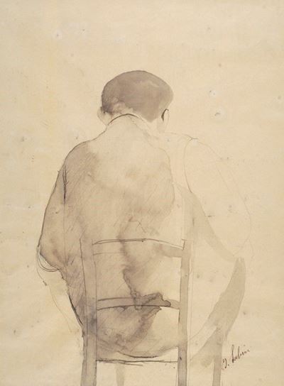 Uomo Seduto