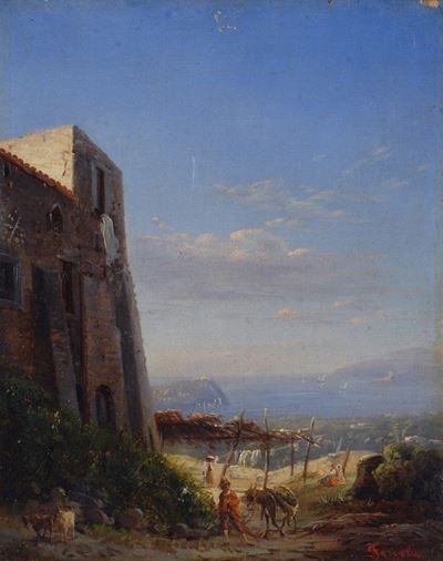 Rocca con Figure sul Golfo di Napoli