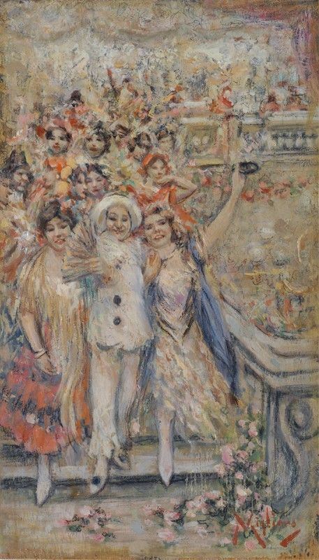 Vincenzo Migliaro - Figure in maschera
