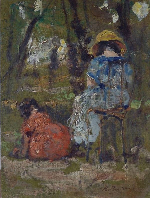 Raffaele Ragione - Figure al Parc Monceau