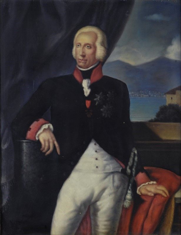 Anonimo, XX Sec. - Coppia di Ritratti