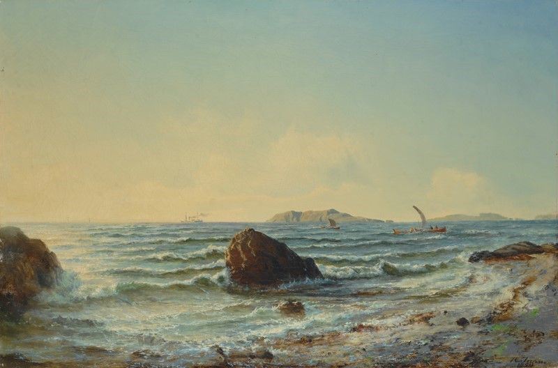 Anonimo, XIX Sec. - Marina
