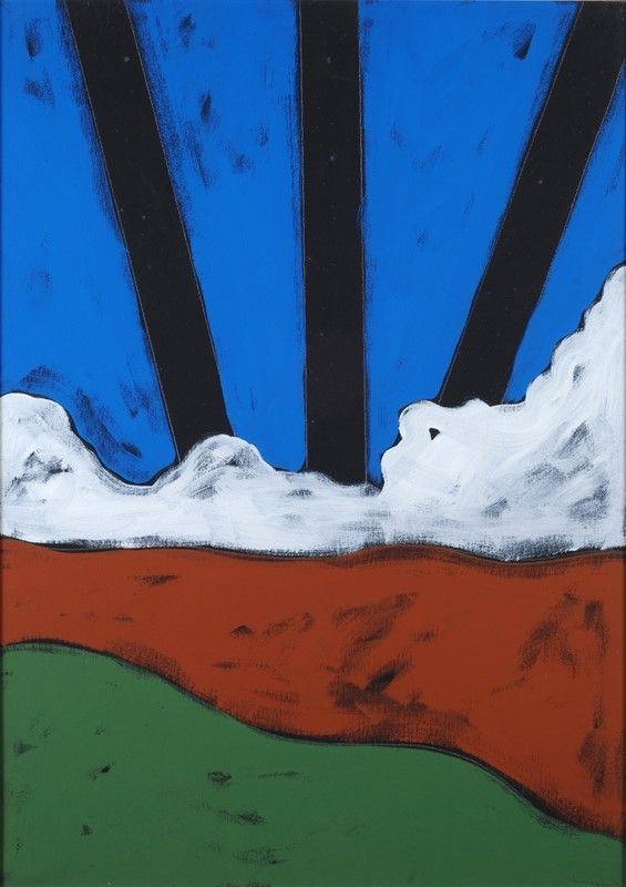 Tano Festa : Senza titolo  (1985-1986)  - Acrilico su tela - Auction STORART - ARTE MODERNA E CONTEMPORANEA - IV - Galleria Pananti Casa d'Aste