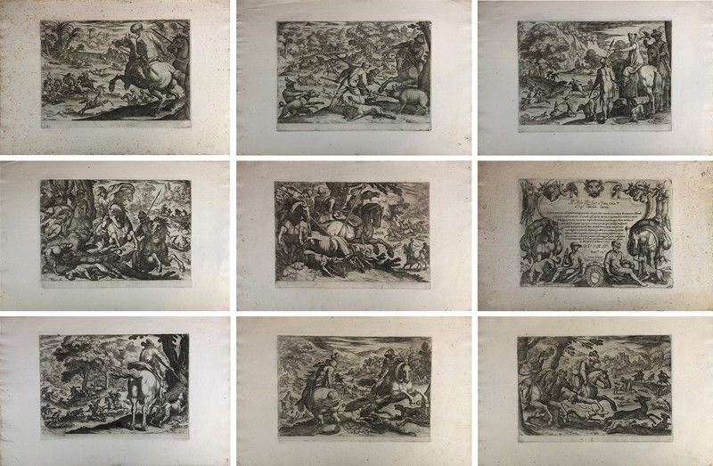 Antonio Tempesta - Diverse Cacce di Animali