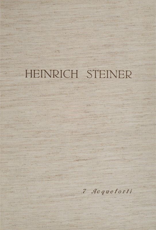 Heinz Steiner - 7 Acqueforti