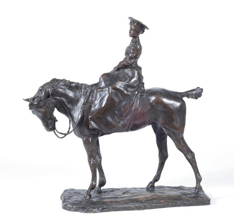 Paolo Troubetzkoy - Figura a Cavallo