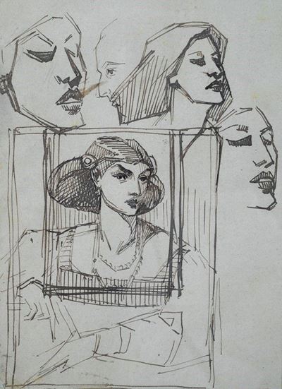 Studio per Ritratti (da Corcos)