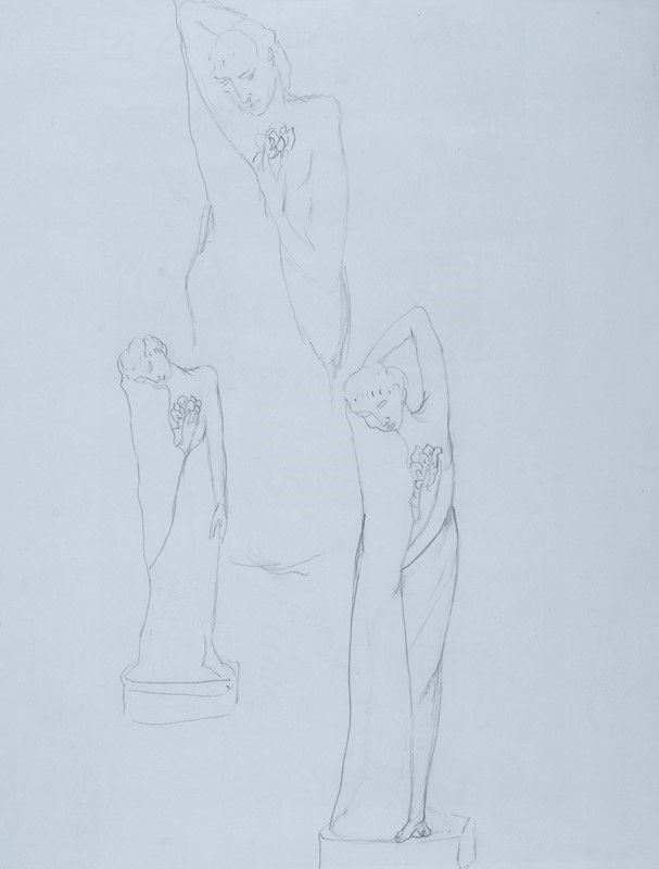 Antonio Manzi - Studio per Scultura