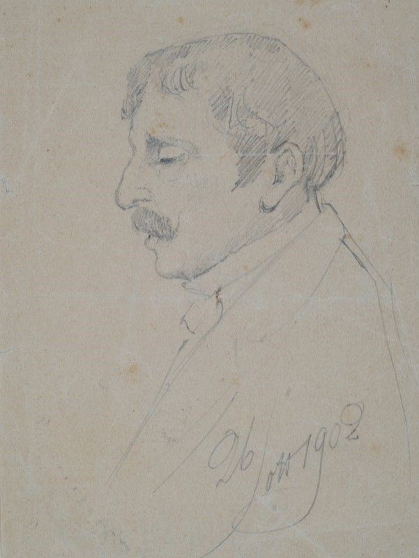 Pietro Toppi - Autoritratto