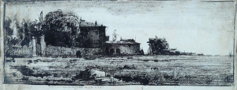 Pietro Annigoni - Paesaggio