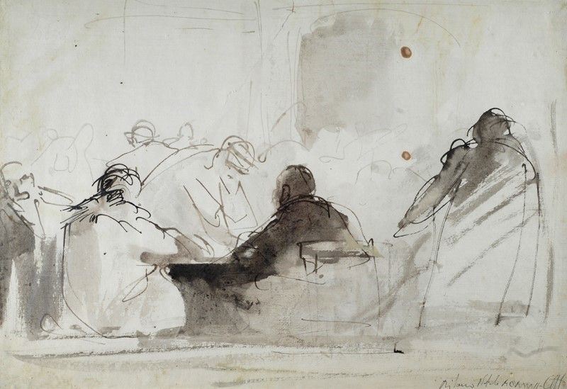 Pietro Annigoni - Mensa Sociale