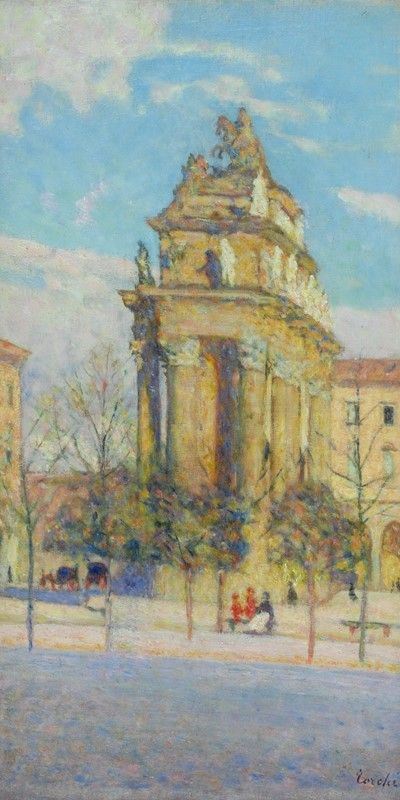 Angelo Torchi - Arco del Lorena - Piazza della Libertà
