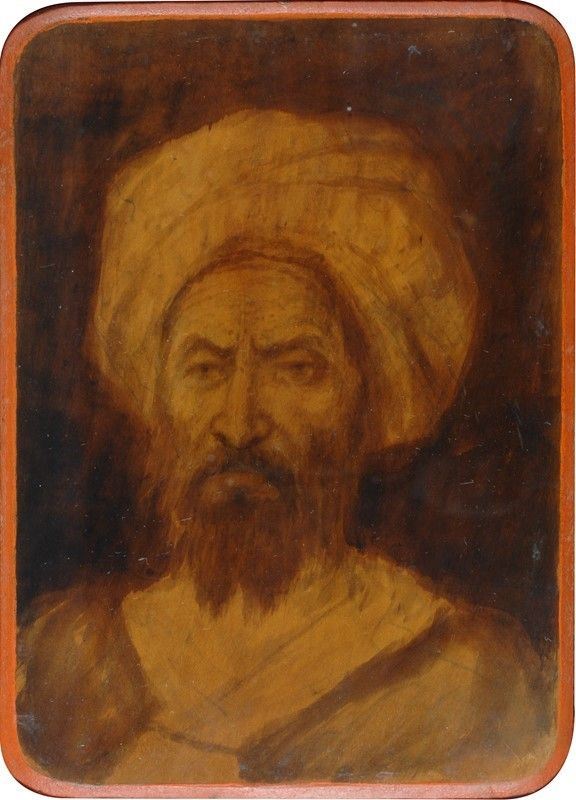 Anonimo, XIX - XX sec. : Sultano  (1900)  - Olio su tavola - Auction STORART - UNA PREZIOSA COLLEZIONE TOSCANA - II - Galleria Pananti Casa d'Aste
