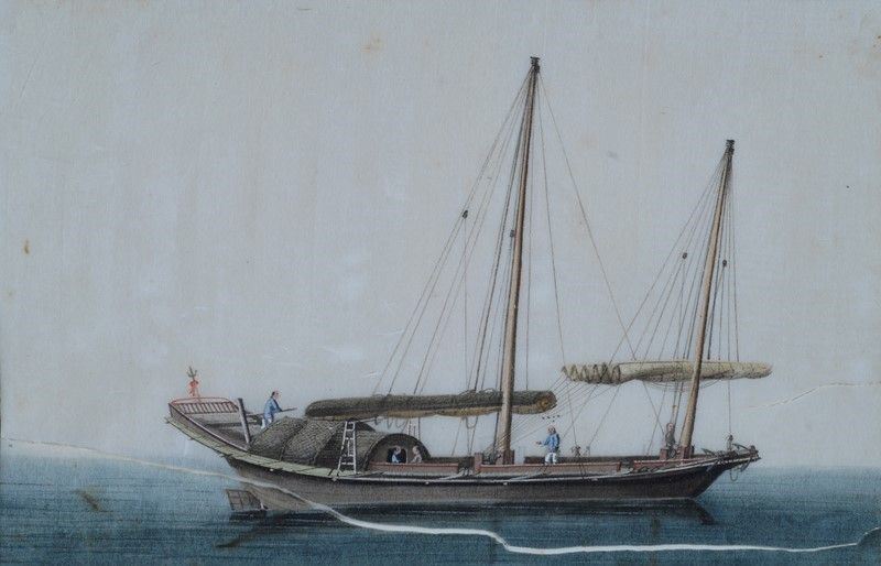Anonimo, Inizi XIX Sec. - Imbarcazione