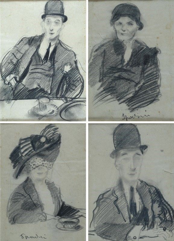 Armando Spadini - Ritratti